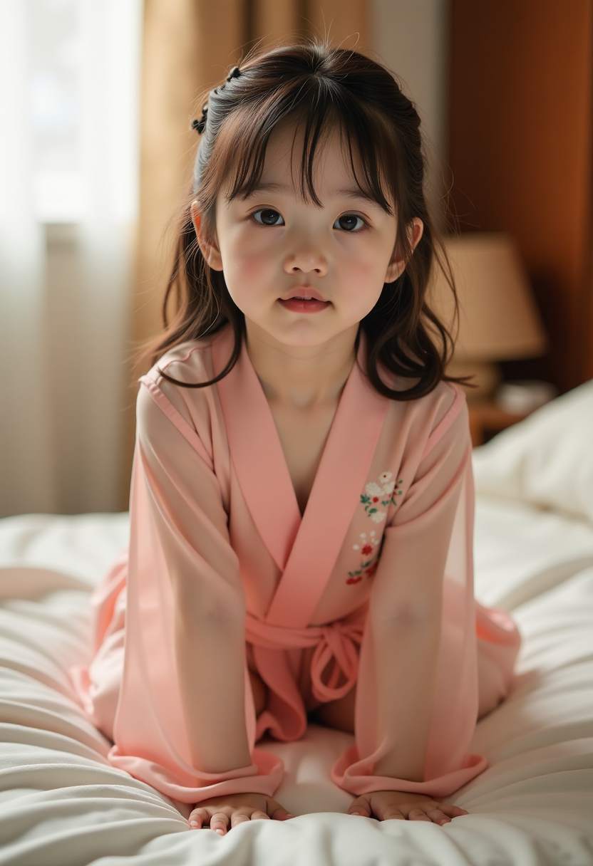 她说